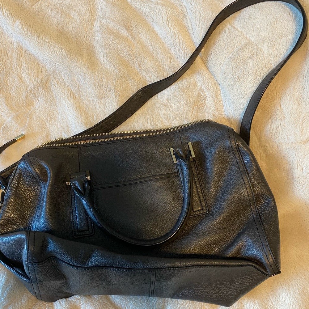 Dana Buchman brown leather shoulder/handbag NWT - Picture 5 of 6